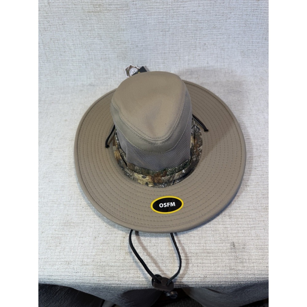 Realtree Outdoor Wide Brim Boonie‎ Hat OSFM Fishing Hiking Hunting NWT